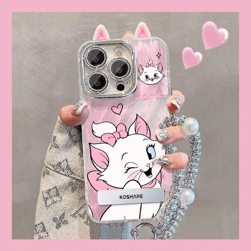 玛丽猫适用苹果15手机壳iPhone14