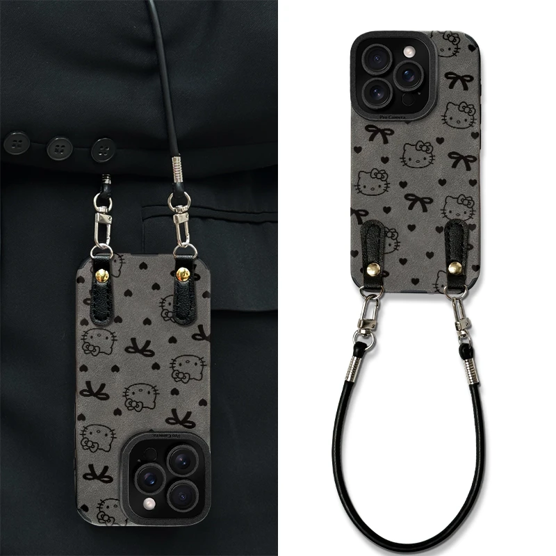 满屏蝴蝶结kt适用苹果华为手机壳