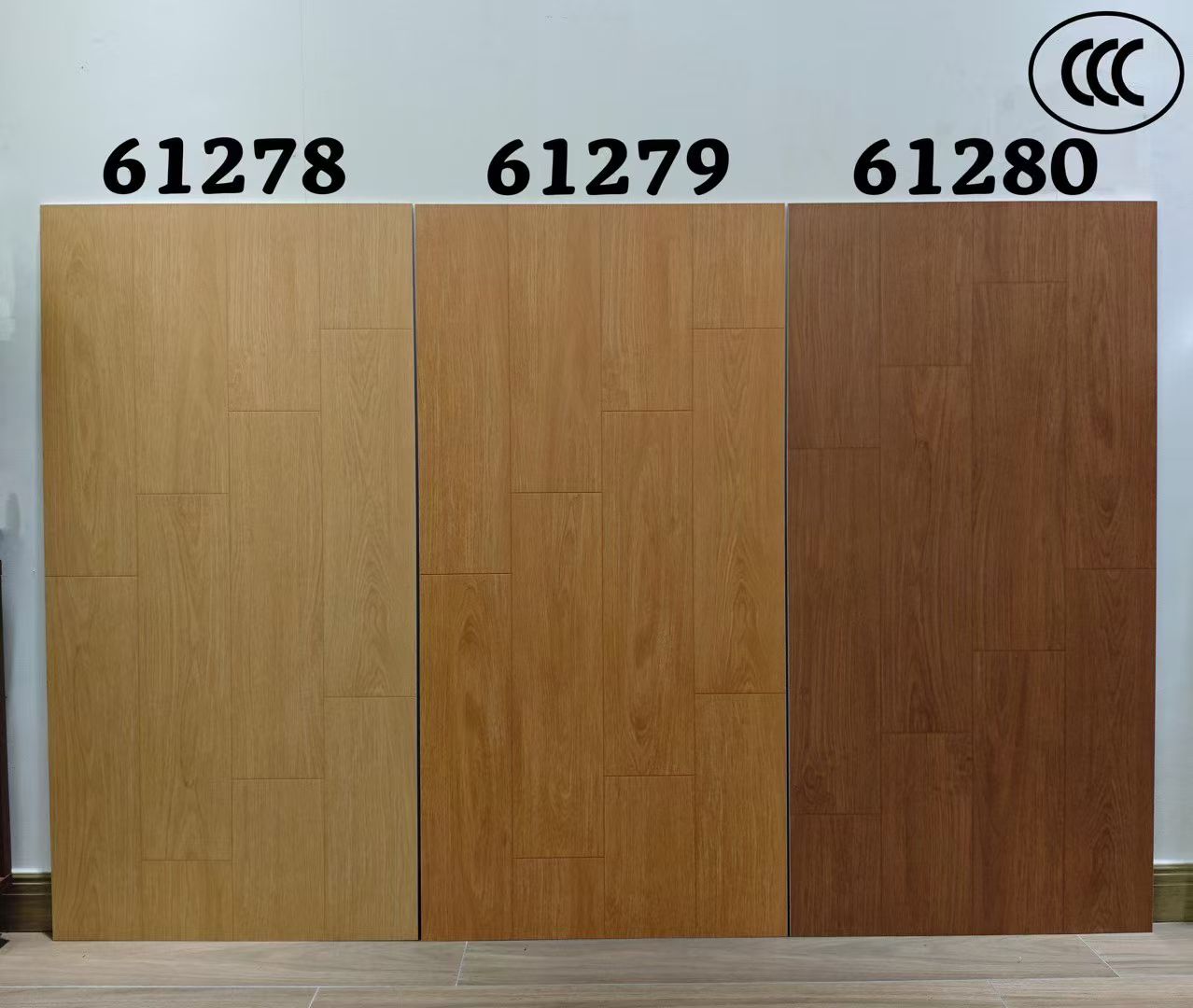 客厅卧室全瓷原木工字型木纹砖600x1200餐厅门店酒店房间防滑地砖
