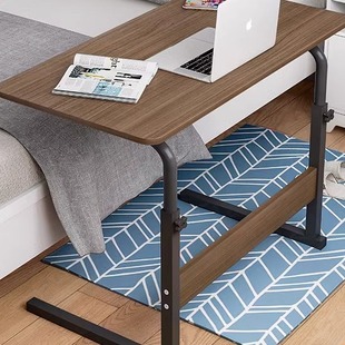 床边白色木简易90/70cm高80厘米长60*40宽30公分书桌笔记本电脑桌