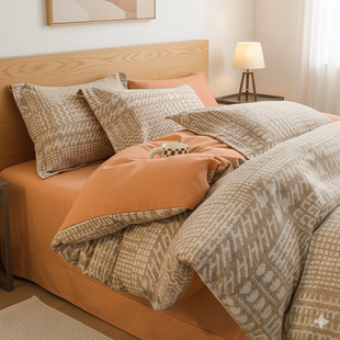 加厚磨毛被套被罩单件冬季 非纯棉全棉150x200被单人冬天 2025新款