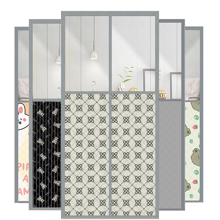 新款门帘冬季保暖防风磁吸自吸家用卧室挡风门帘保温隔断窗遮挡帘