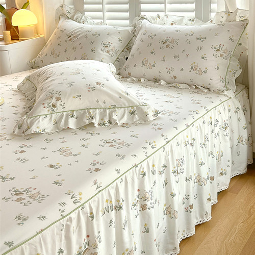 床裙100%全棉纯棉下单立减20元