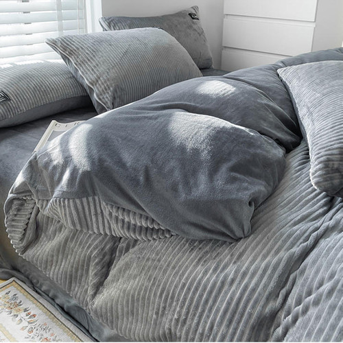 双面绒被芯丝绵被加厚保暖冬季