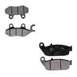 适用摩托车极客飒GSX150F GIXXR155刹车片酷道GL150前后碟刹片