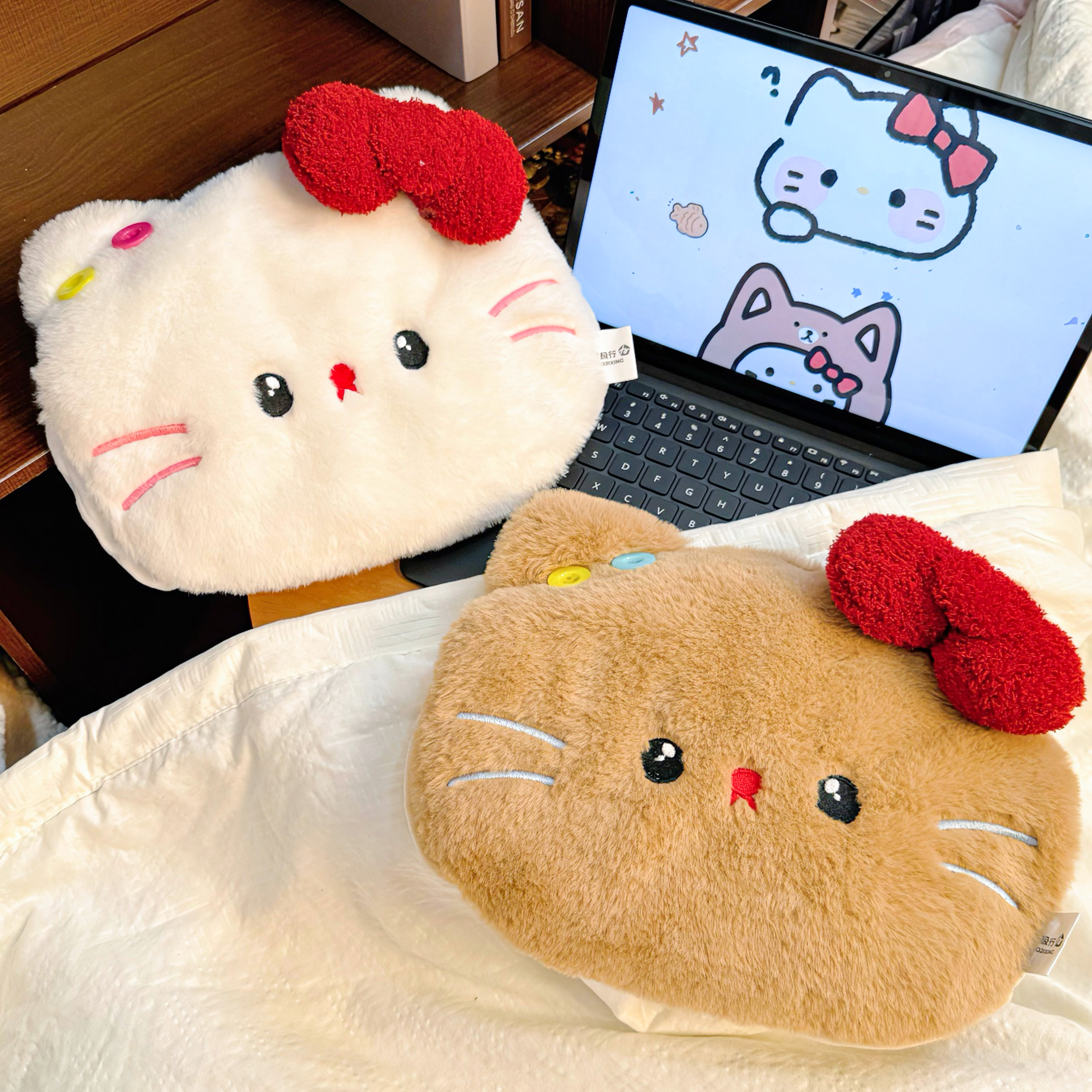 秋冬毛绒热水袋女生保暖专用