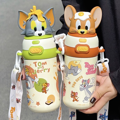 猫和老鼠儿童保温杯学生上学专用