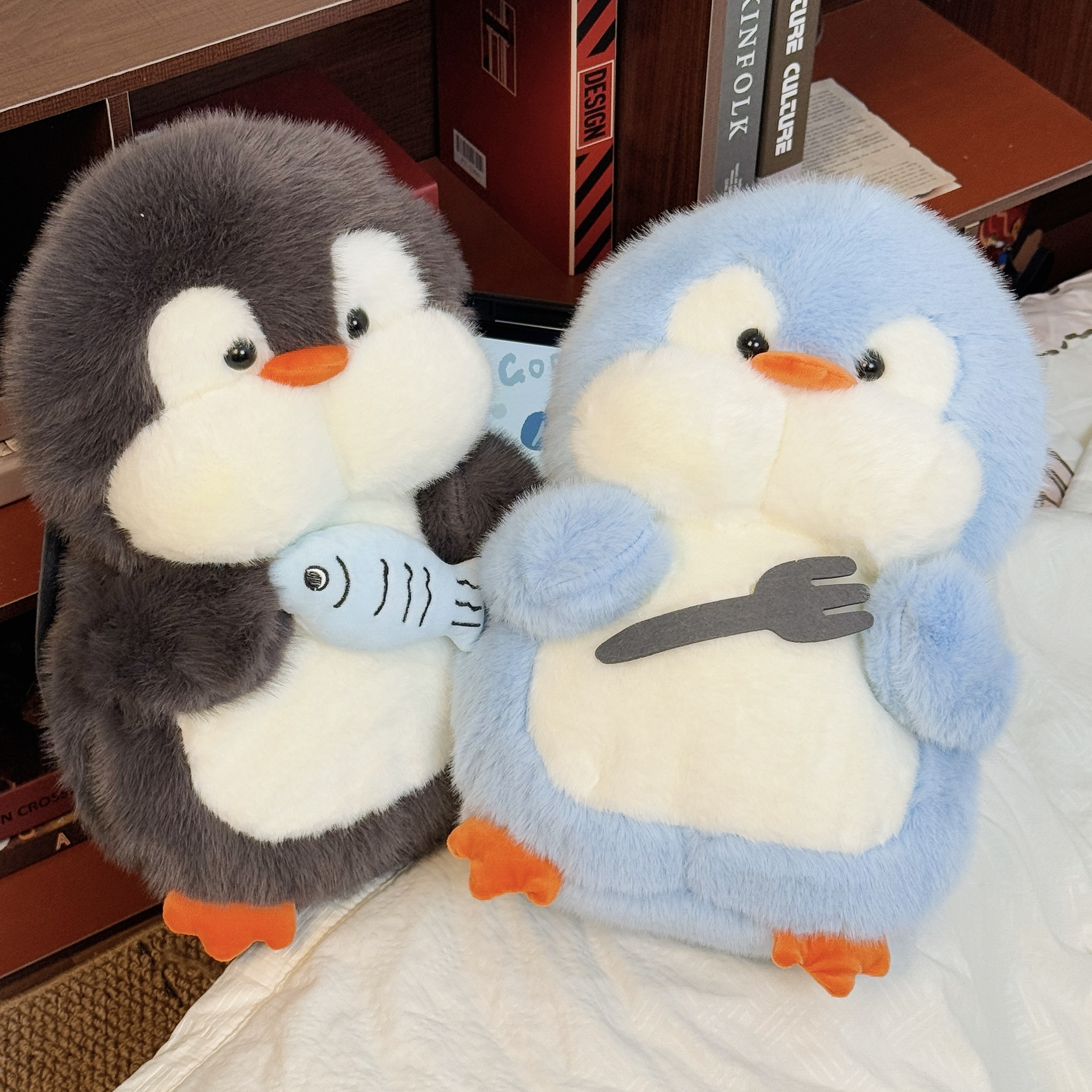 暖宝宝可爱防爆企鹅热水袋