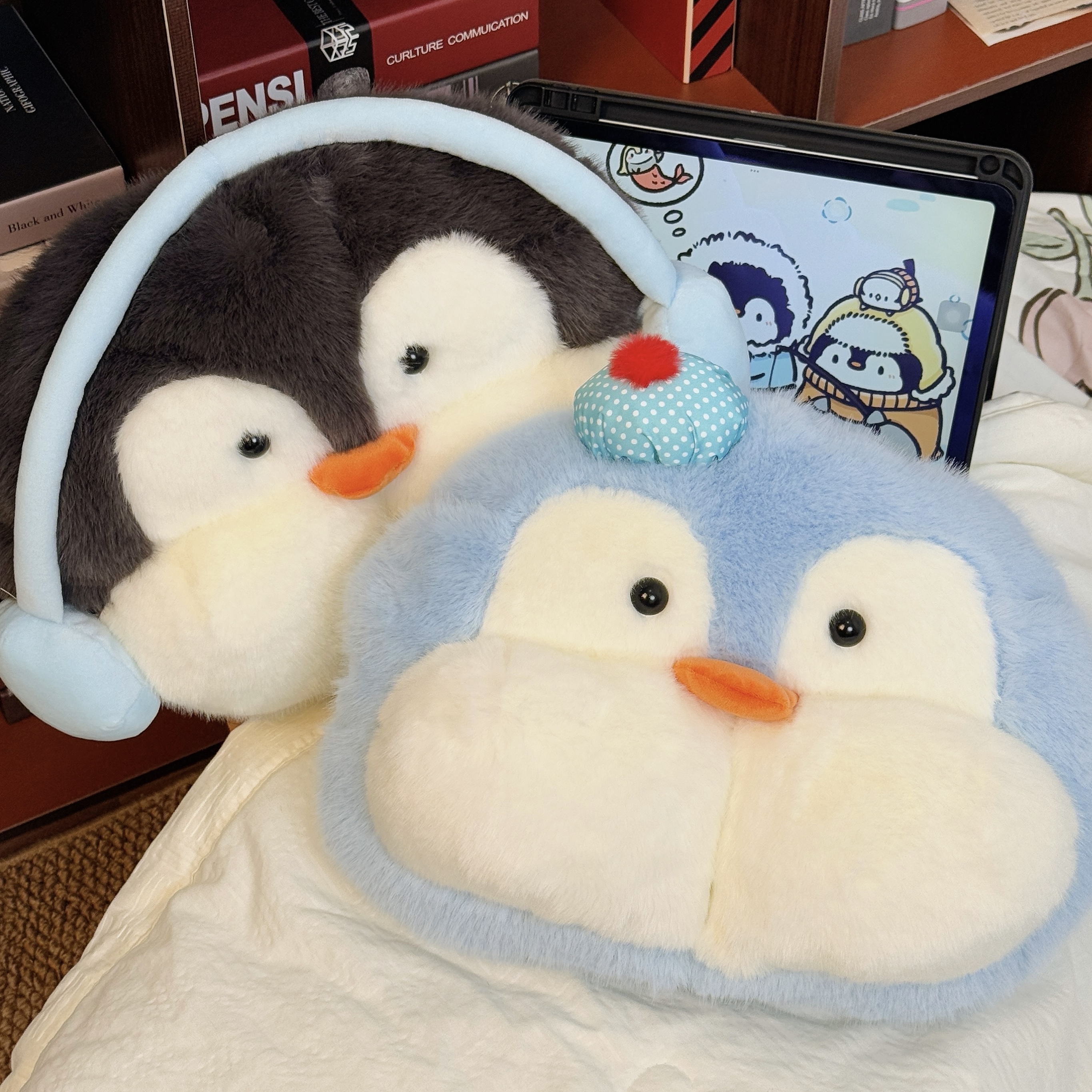 企鹅电热宝充电款防爆热水袋