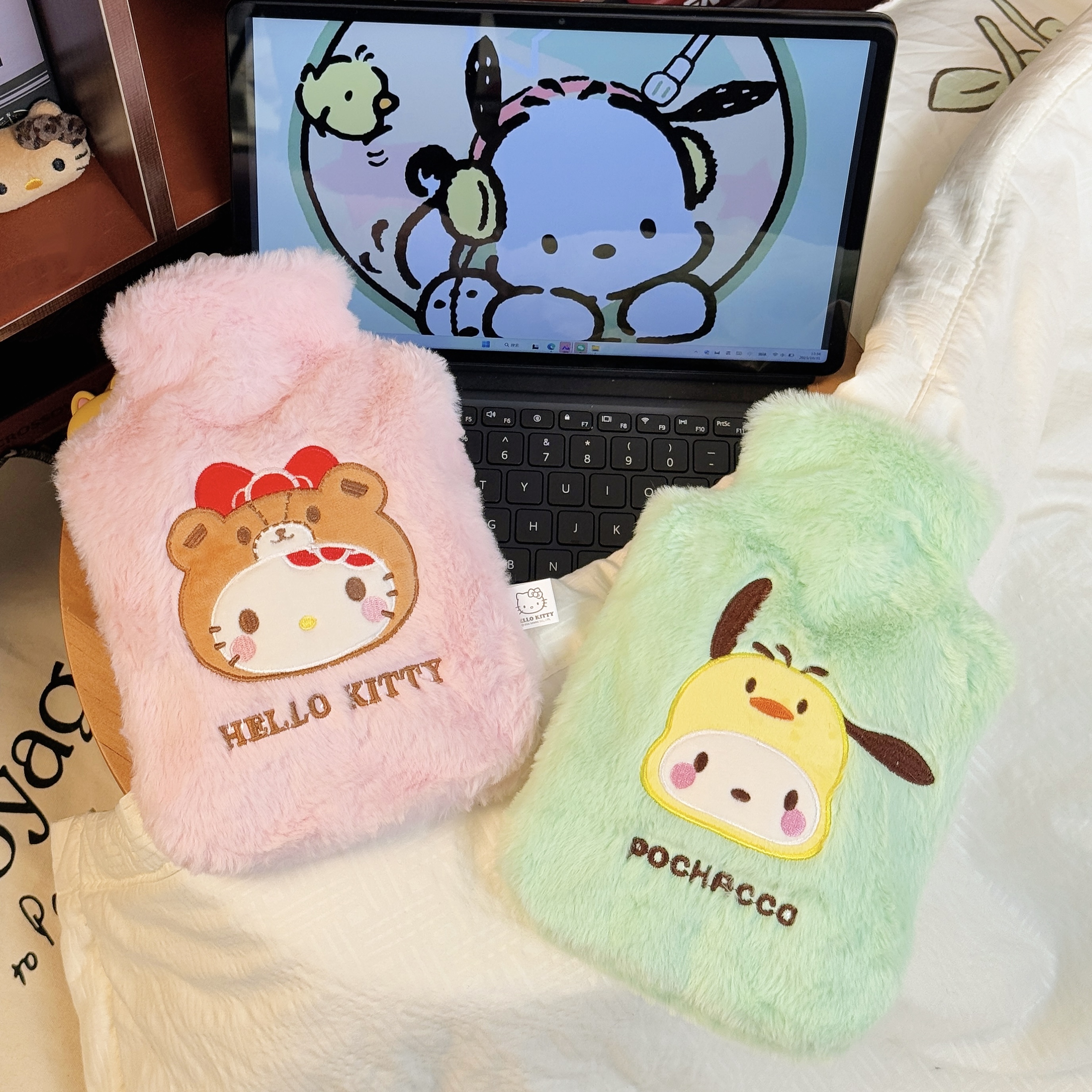 三丽鸥热水袋大容量暖水袋