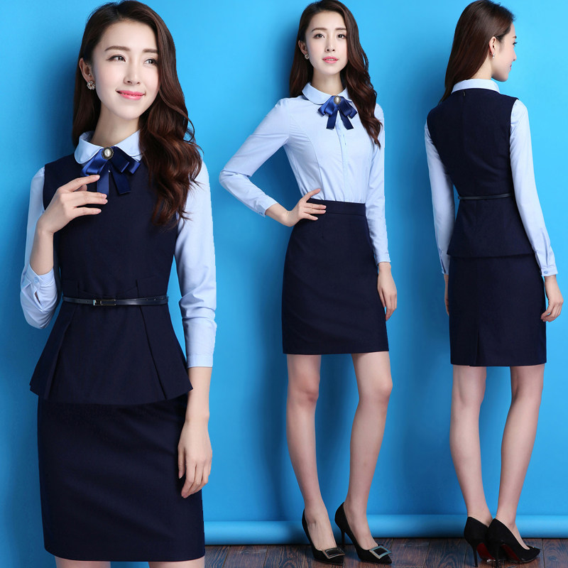 2020新款夏职业装套装气质修身套裙女韩版时尚正装酒店工作服西装|msdalam kategori Butik wanita / wanita, menetapkan/pakaian seragam pelajar/seragam kerja, skirt kerjaya guaman - dari Buy2taobao.com untuk memberikan perkhidmatan ejen Taobao profesional membeli