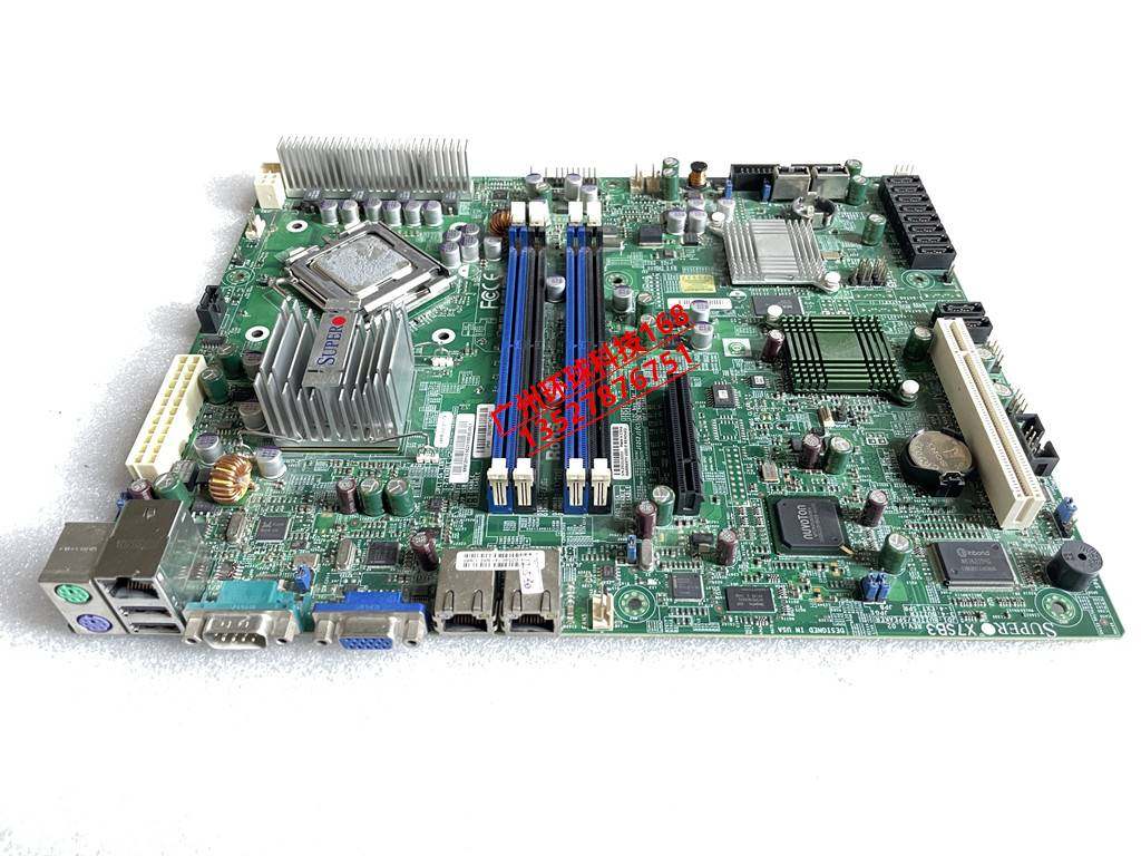 原装超微 x7sb3 服务器主板 lga775 主板 ddr2 667 主板