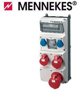插座箱 曼奈柯斯 940010 MENNEKES插线防水 IP44 货号 工业插座箱