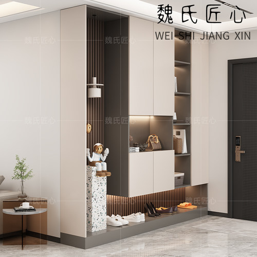 魏氏匠心玄关柜鞋柜家用门口一体
