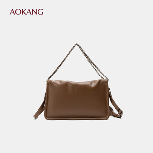 奥康 单肩包女包新款时尚百搭链条包高级感小众设计斜挎包