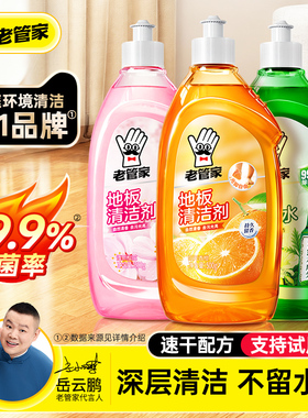 地板清洁剂瓷砖清洁清洗剂杀菌清香拖地专用不留水印强力去污抛光