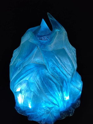 HCMY霜之哀伤1比1底座冰封地台树脂手工魔兽周边可发光摆件道具