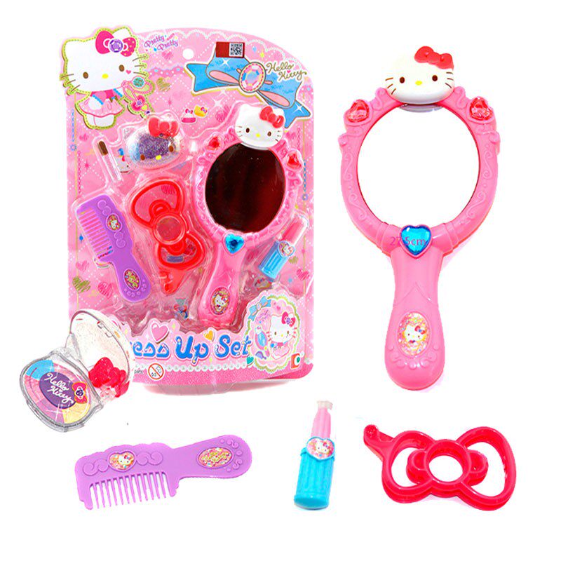 HELLO KITTY凯蒂猫女孩过家家仿真化妆玩具套装 KT-50076爱美玩具
