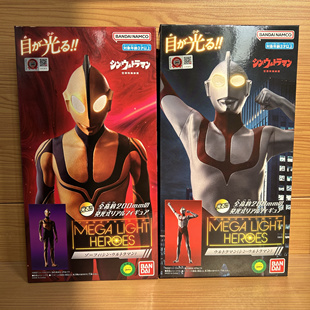 正版 万代 新奥特曼电影系列 发光初代 佐菲 立像人偶 模型 玩具