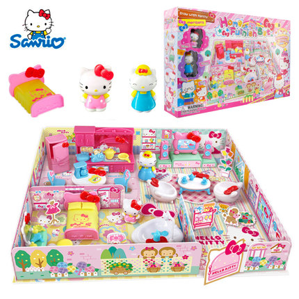 HELLOKITTY凯蒂猫家具套装KT-50061 儿童女孩仿真过家家玩具