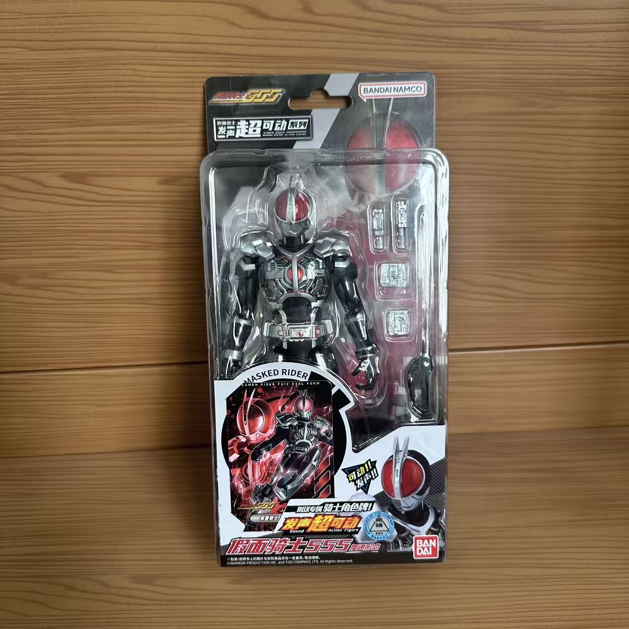 正版万代假面骑士faiz555加速形态发声超可动人偶玩具手办礼物