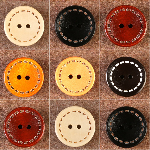 圆形男女衣服大衣毛衣装饰纽扣