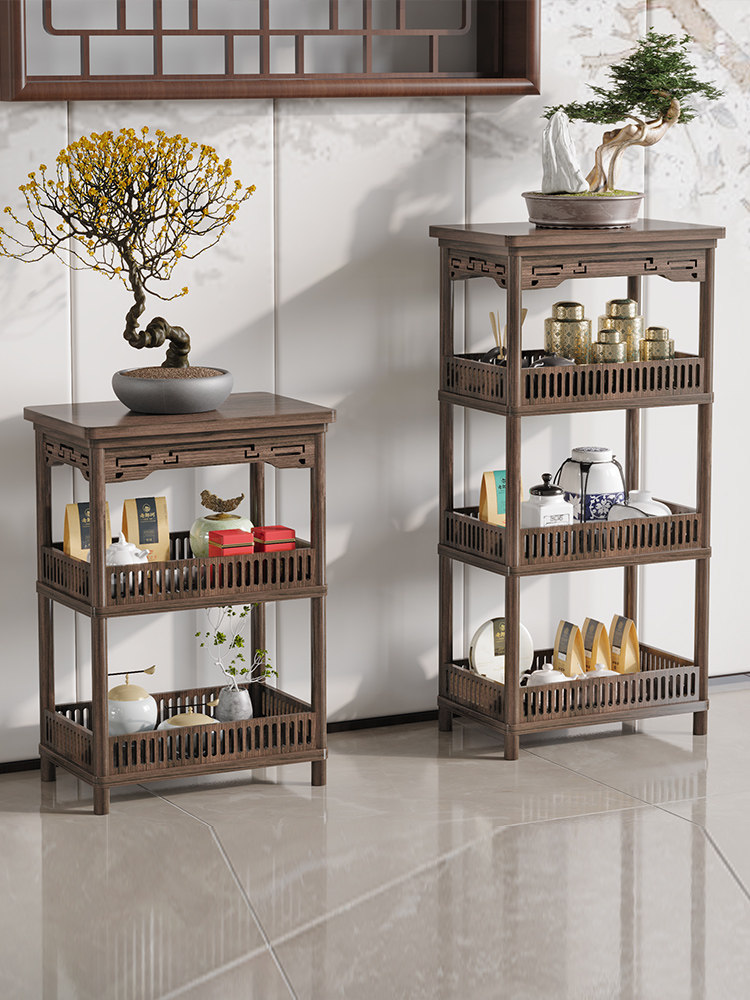 博古架新中式茶室茶柜置物架非实木覆古茶叶架子紫砂壶收纳展示柜,住宅家具,多宝格/博古架,淘宝优惠券,粉丝福利购,淘宝优惠卷