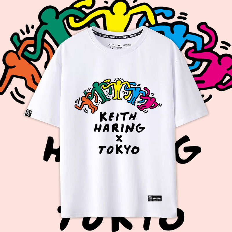 keithharing联名凯斯哈林短袖
