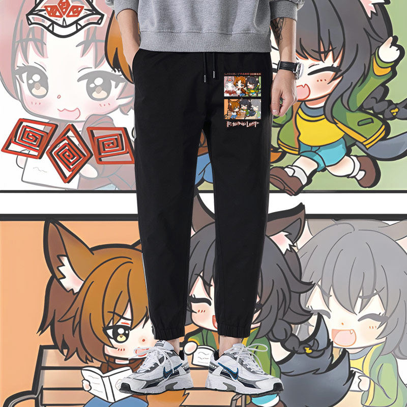 人狼村之谜游戏动漫同人二次元周边芹泽千枝实男女休闲工装裤ne