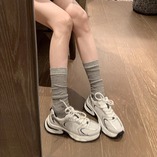 小码 313233老爹鞋 女小个子内增高显脚小透气网面休闲运动鞋 女鞋