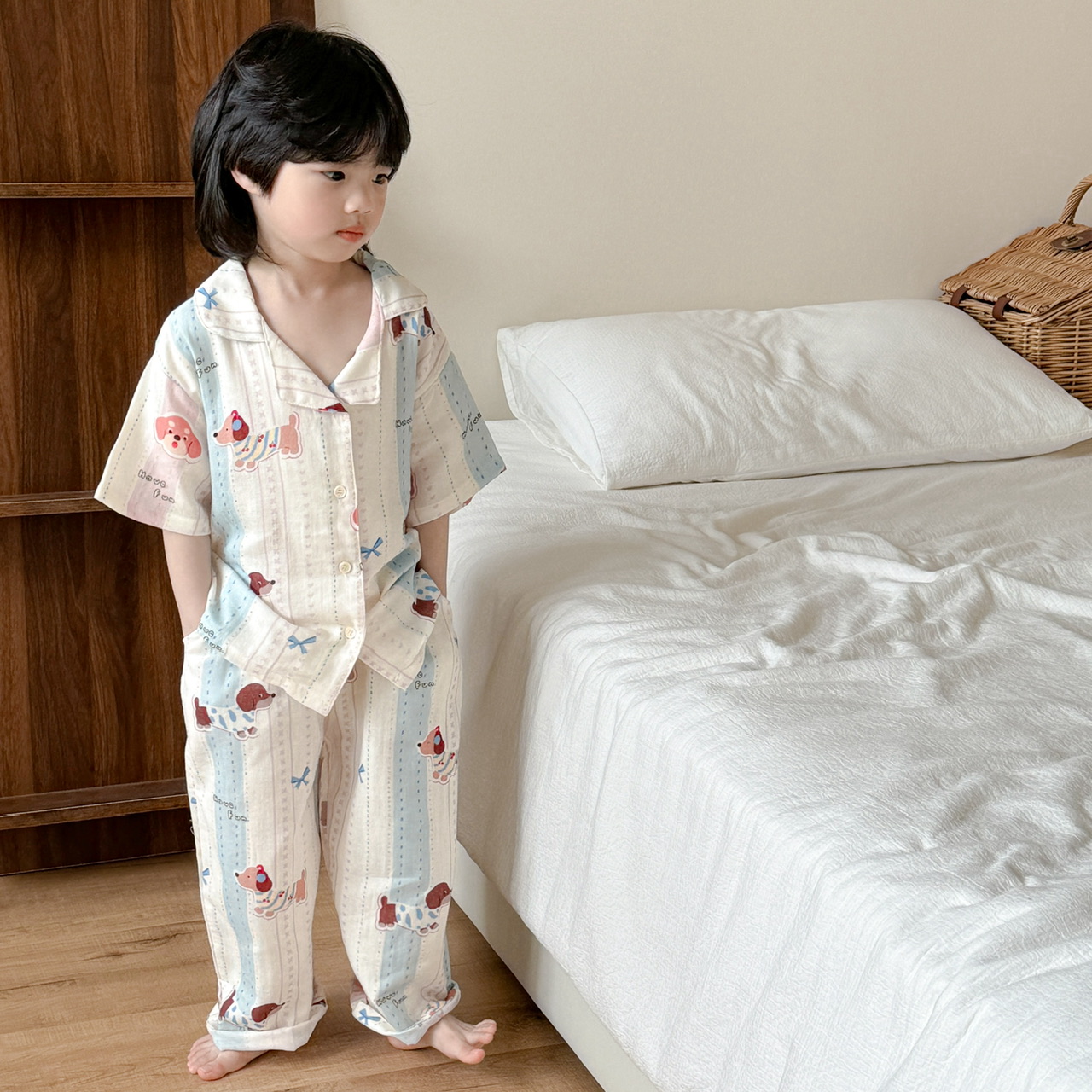 宝妈力荐！亲子家居服儿童空调服