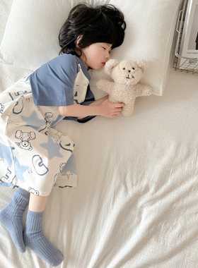 夏季儿童纯棉宽松睡裙高品质A类