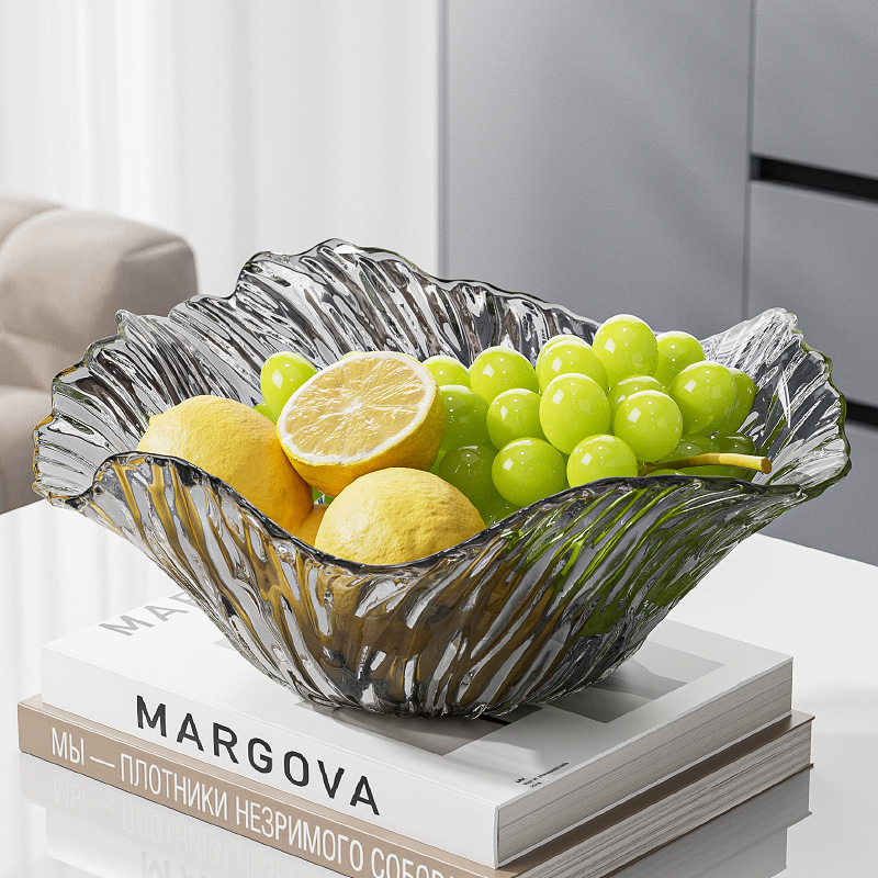 水果盘客厅家用2025新款茶几零食干果摆放盘高颜值糖果盘前台摆件