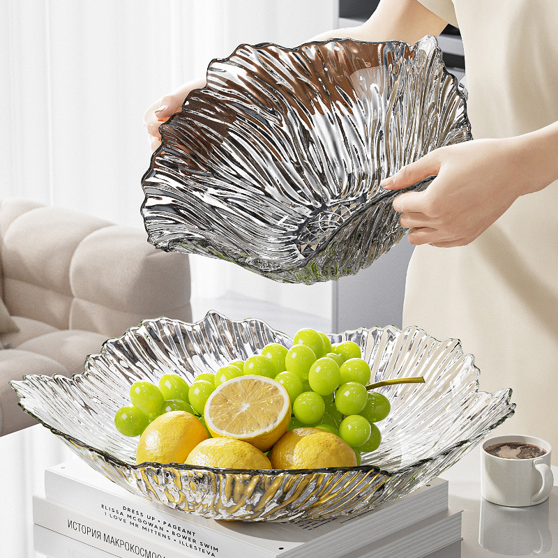 轻奢高档水果盘2025新款客厅家用茶几零食干果摆放盘高颜值糖果盘