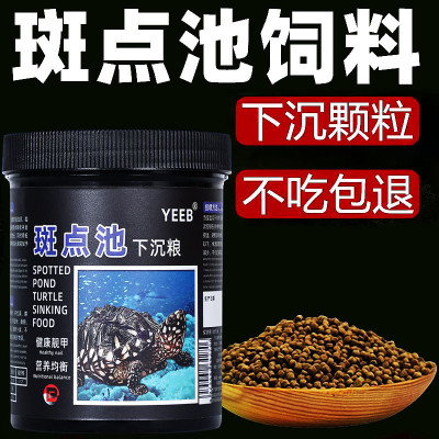 yeeb下沉斑点龟粮池龟专用