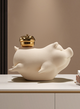 新中式桌面玄关办公室招财摆件家居客厅酒柜电视柜装饰品乔迁礼物