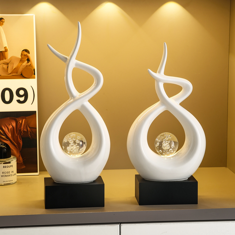 现代轻奢节节高升摆件