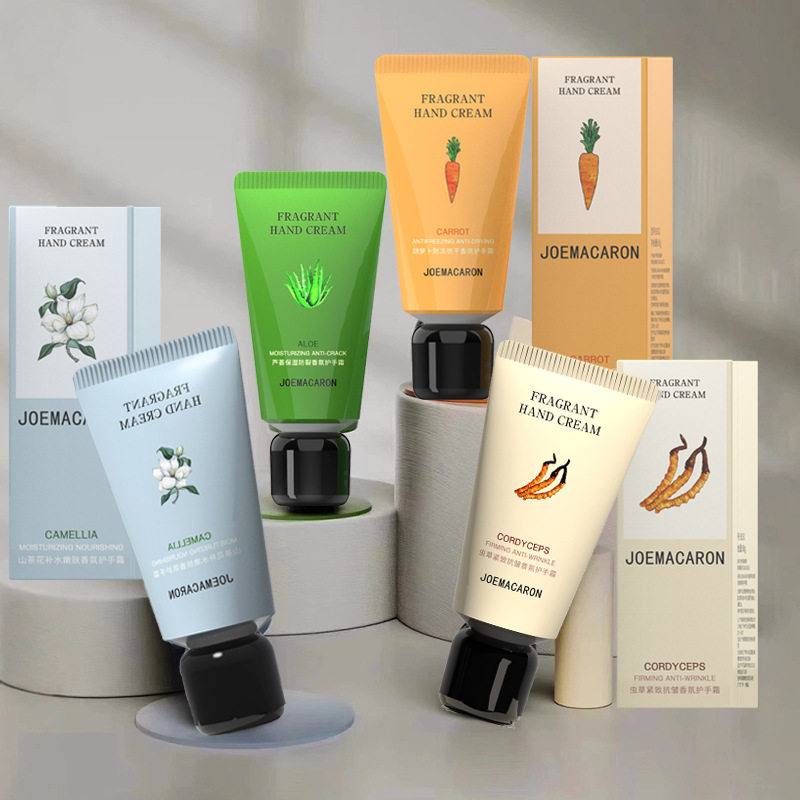 香泽秀山茶花香氛护手霜抗皱修护粗糙防裂紧致补水保湿滋润手霜