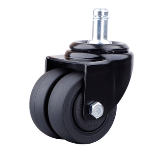 加厚超重型老板椅万向轮子脚轮电竞椅滑轮办公电脑椅配件静音软轮