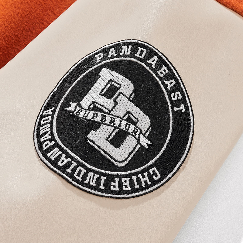 2023 WINTER CHINESE STYLE PANDA EMBROIDERY BOYS BASEBALL UNIFORM JACKET TRENDY FEMALE COUPLE INS PERSONALITY CASUAL STUDENTS