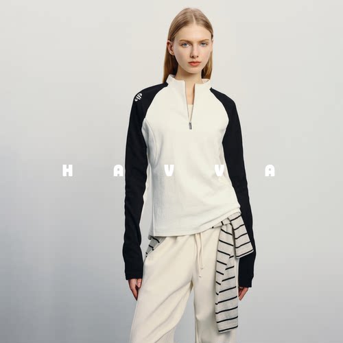 havva时尚设计感长袖T恤