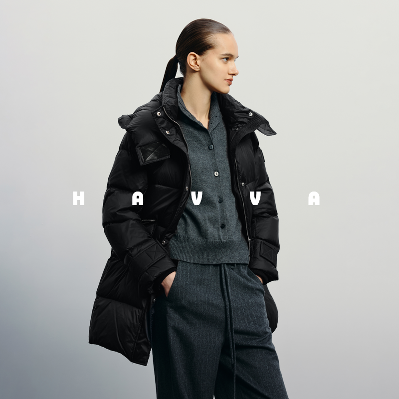 havva冬季新款加厚羽绒服