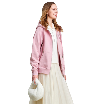 HAVVA时尚卫衣外套直筒显瘦