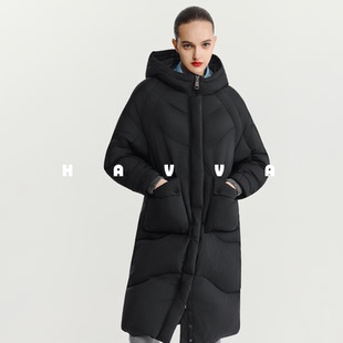 HAVVA今年流行超好看高充绒量加厚羽绒服女装外套2025冬Y3-2629