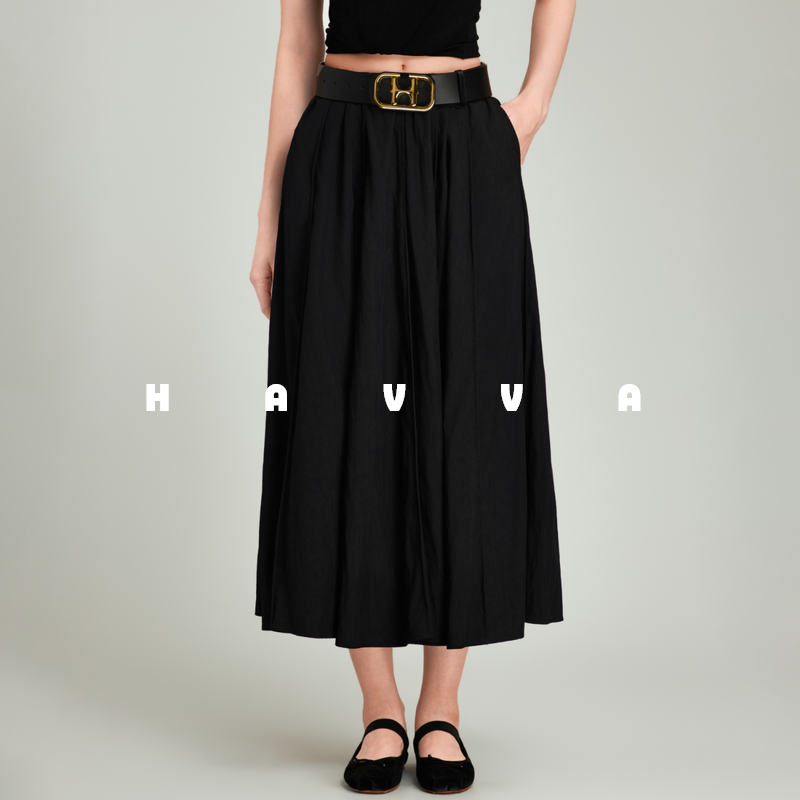 HAVVA松弛感穿搭A字半身裙