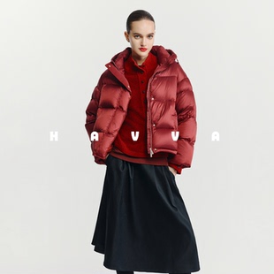 2505 羽绒服保暖女士面包服2025冬Y3 HAVVA 红运好运新年系列