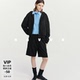 KD3 2026夏季 5403 侧开拉链女短裤 HAVVA松紧腰抽绳设计直筒休闲裤