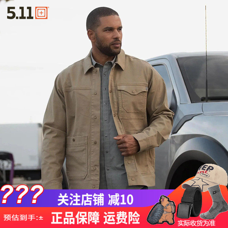 5.11新品春季罗瑟尔战术夹克78058户外工装上衣511多口袋短款外套