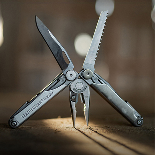 Leatherman美国莱泽曼Wave Plus波浪多功能户外工具钳EDC野外装备