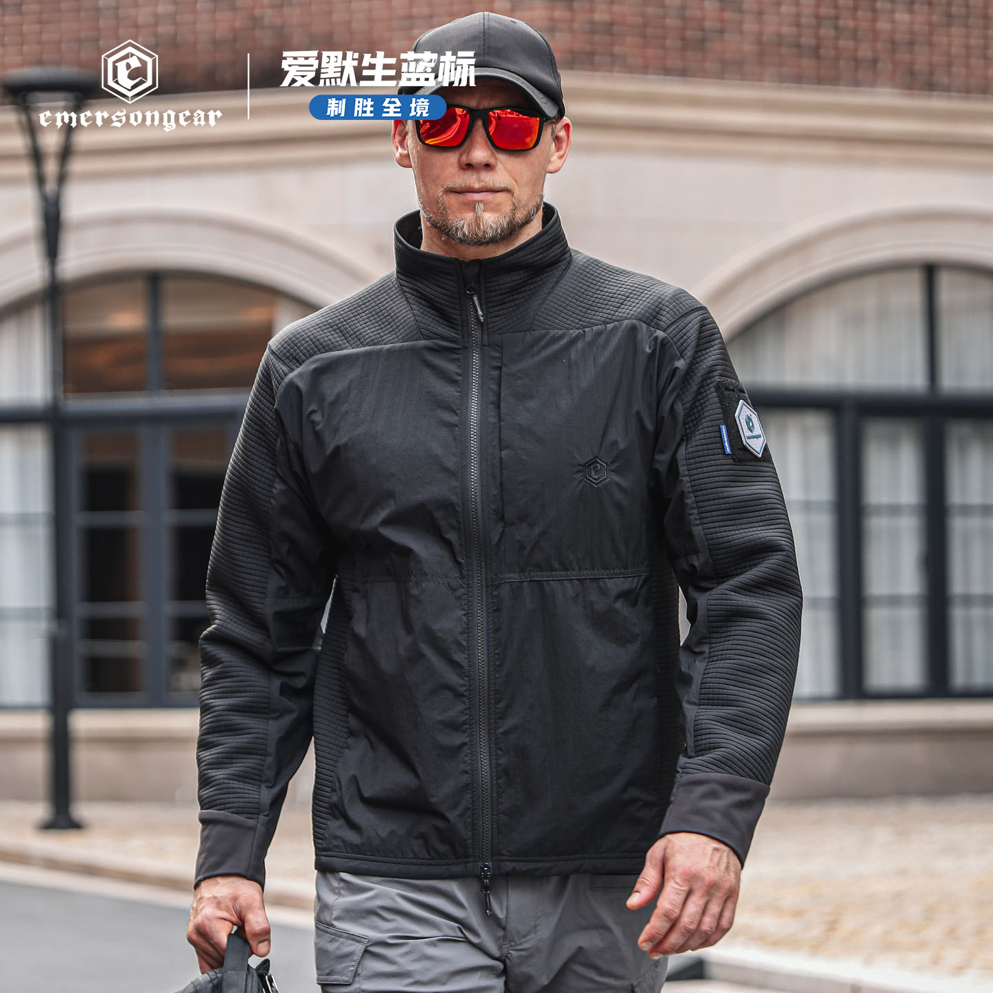 爱默生鳄龟加绒软壳夹克
